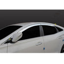 Chrome Window Visor Deflector Rain Guard K730 4P for Hyundai Grandeur HG 12-17