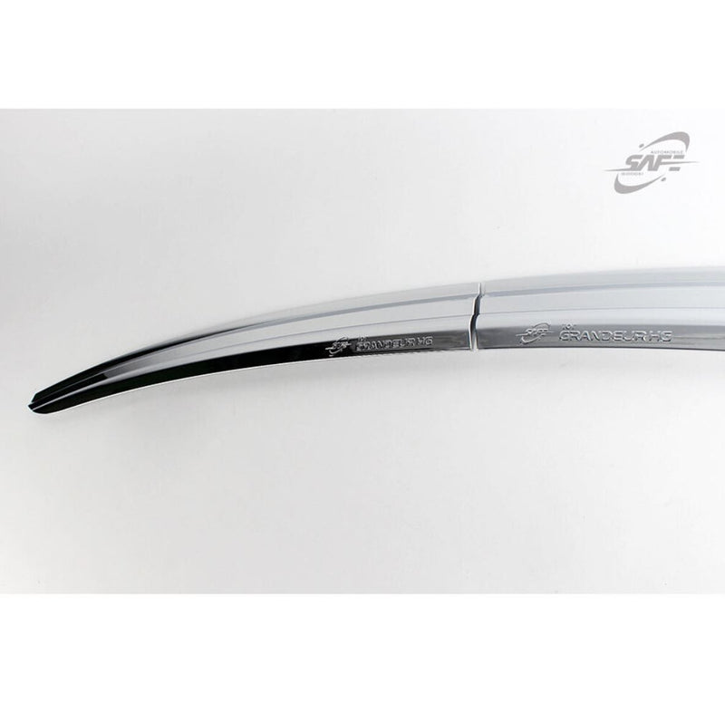 Chrome Window Visor Deflector Rain Guard K730 4P para Hyundai Grandeur HG 12-17 