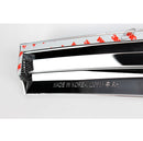 Chrome Window Visor Deflector Rain Guard K730 4P for Hyundai Grandeur HG 12-17