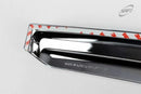 Chrome Window Vent Visor Rain Guard 4PCS Set K731 for Kia Rio Pride 5 2012-2017