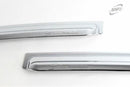 Chrome Window Vent Visor Rain Guard 4PCS Set K733 for Kia Rio Sedan 2012-2017