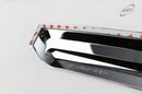 Chrome Window Vent Visor Rain Guard 4PCS Set K733 for Kia Rio Sedan 2012-2017