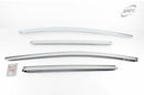Chrome Window Vent Visor Rain Guard 4P K734 for HYUNDAI I40 Wagon 2012-2017