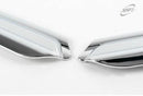 Chrome Window Vent Visor Rain Guard 4P K734 for HYUNDAI I40 Wagon 2012-2017