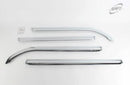 Chrome Window Vent Visor Rain Guard Deflector 4P K736 for Kia Ray 2011+