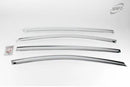 Chrome Window Vent Visor Rain Guard 4P K739 for Chevy Cruze Hatchback 2011-2016