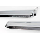 Chrome Window Sun Vent Visor Rain Guards 4P K741 for Hyundai Santa Fe DM 2013-15