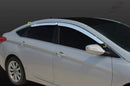 Chrome Window Vent Visor Rain Guard 4P K742 for HYUNDAI I40 Sedan 2012-2018