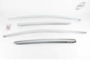 Chrome Window Vent Visor Rain Guard 4P K742 for HYUNDAI I40 Sedan 2012-2018