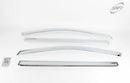 Chrome Window Vent Visor Rain Guard 4P K747 for Ssangyong Korando Turismo 2012+