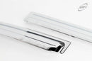 Chrome Window Vent Visor Rain Guard 4P K747 for Ssangyong Korando Turismo 2012+