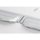 Chrome Window Visor Deflector Rain Guard K749 4P for Hyundai Santa Fe XL 13-19