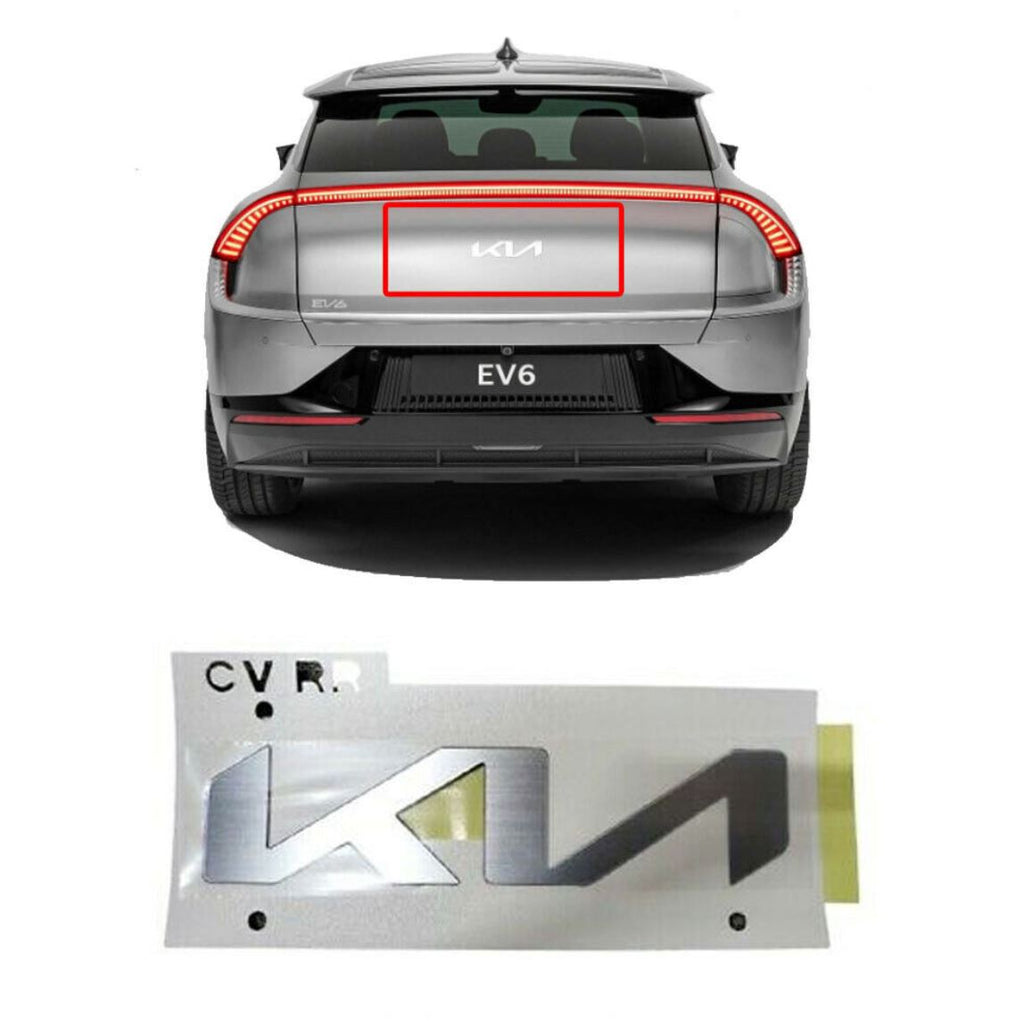 Front Rear Symbol Genuine OEM KIA New Logo+GT+EV6 Lettering Front/Rear Emblem 4p Set for