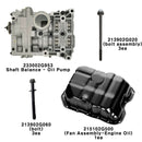 Eje Balance Ass'y Bomba de aceite 233002G953 Juego completo para Optima 11-13 Sonata 09-14