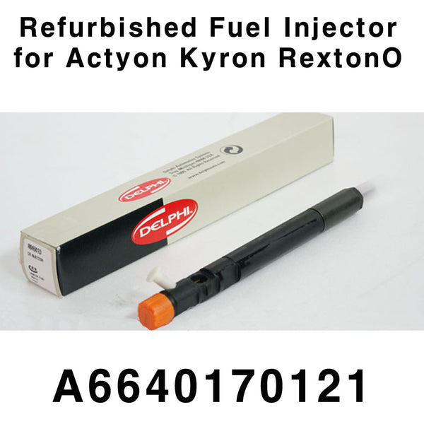 Delphi CRDI Injector EJBR04501D A6640170121 for Ssangyong Actyon Kyron RextonO
