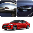New Interior Carbon Sticker Door Catch & Side Mirror (6 Pcs) Fits 2017-2020 / KIA Stinger