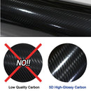 New Interior Carbon Sticker Door Catch & Side Mirror (6 Pcs) Fits 2017-2020 / KIA Stinger