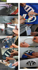 Brenthon Front Rear Chrome Emblem 2p Set For Hyundai Veloster Turbo 2013-20170