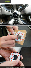 Brenthon Chrome Emblem 2p Handle Horn 1p Wheel cap 4p For Hyundai Veloster Turbo