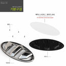 Brenthon Chrome Emblem 2p Handle Horn 1p Wheel cap 4p For Hyundai Veloster Turbo