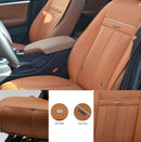 Universal Car Heated Seat Cover Cushion Warmer Heating Pad Cover Camel Brown Color