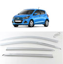 Chrome Window Vent Visor Rain Guard 4PCS Set K617 para Chevrolet Spark 2016-2022