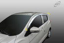 Chrome Window Vent Visor Rain Guard 4PCS Set K617 para Chevrolet Spark 2016-2022