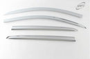Chrome Window Vent Visor Rain Guard 4PCS Set K617 para Chevrolet Spark 2016-2022