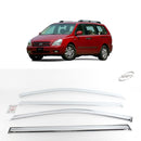 Chrome Window Vent Visor Rain Guard 4PCS Set K650 For KIA 2006-2014 Sedona