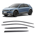 Viseras de ventana de humo, protectores de ventilación de lluvia y sol, Deflector 4 Uds para Hyundai Ioniq5 2022+